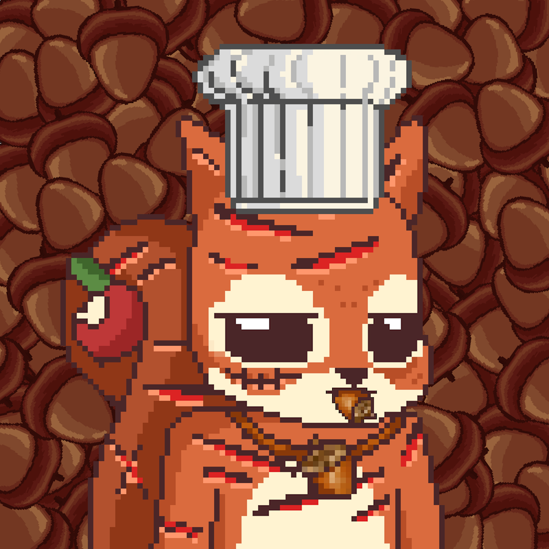 Pixel Squirrels #1404